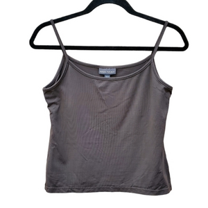 Banana Republic Brown Silky Tank Cami Top Small‎